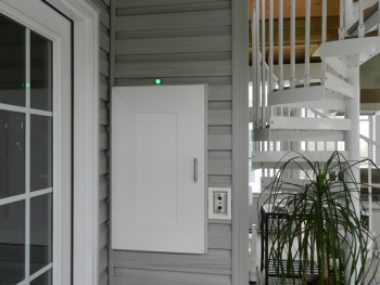 Dumbwaiter exterior view